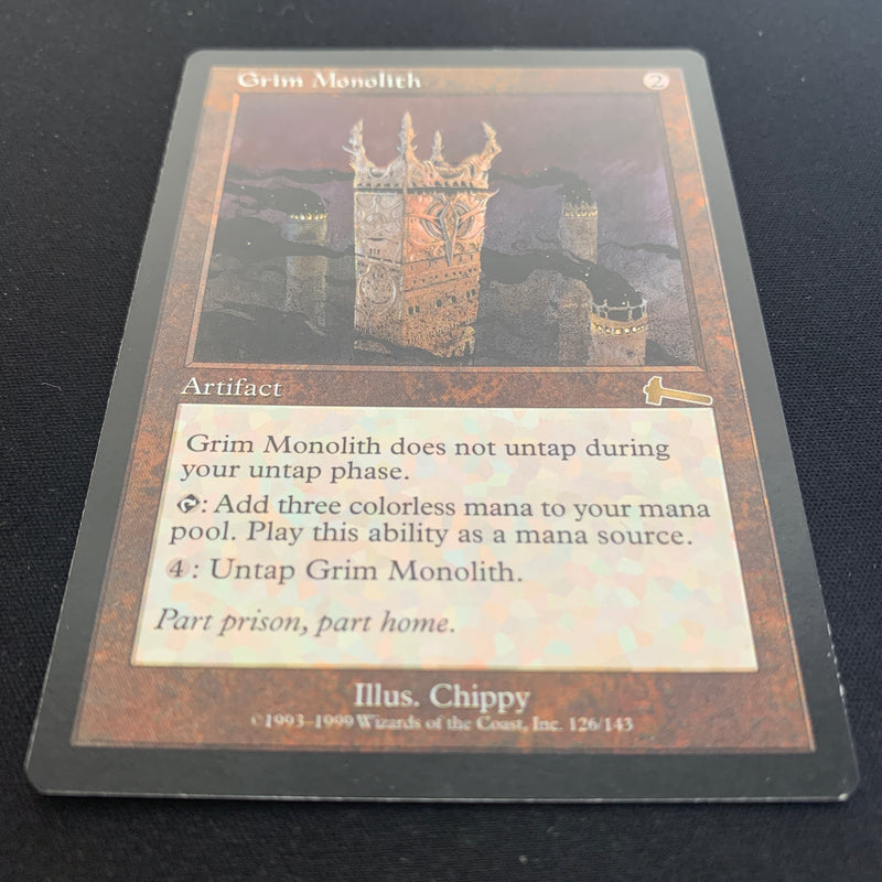 Grim Monolith - Urza's Legacy