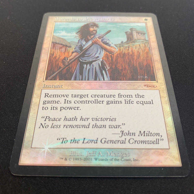 [FOIL] Swords to Plowshares - Friday Night Magic Promos - GD