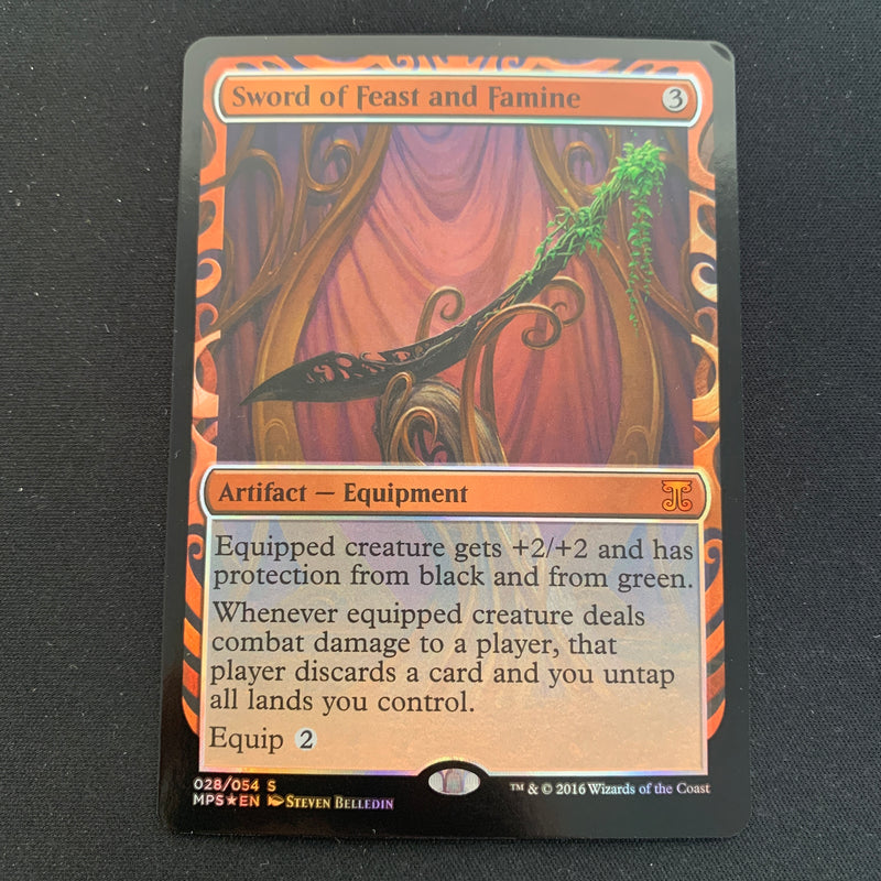 [FOIL] Sword of Feast and Famine - Kaladesh Inventions - EX