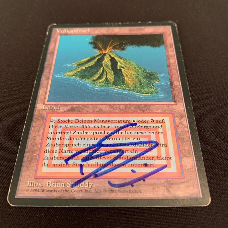 Volcanic Island - Foreign Black Bordered - German