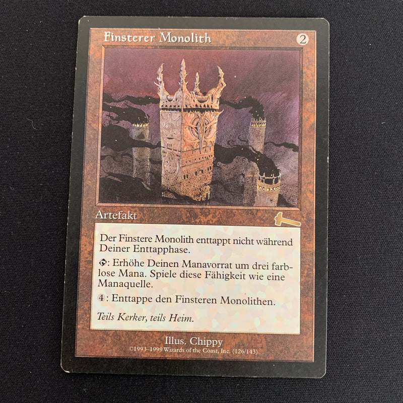 Grim Monolith - Urza's Legacy - German