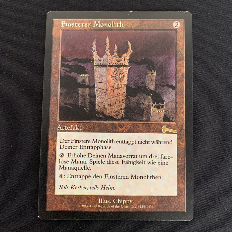 Grim Monolith - Urza's Legacy - German