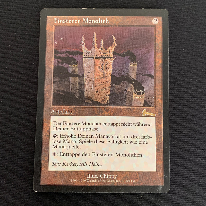 Grim Monolith - Urza's Legacy - German