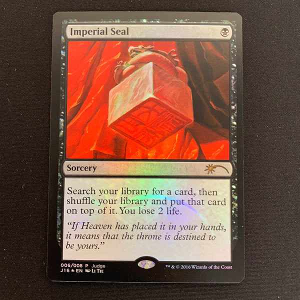 [FOIL] Imperial Seal - Judge Rewards Promos - NM