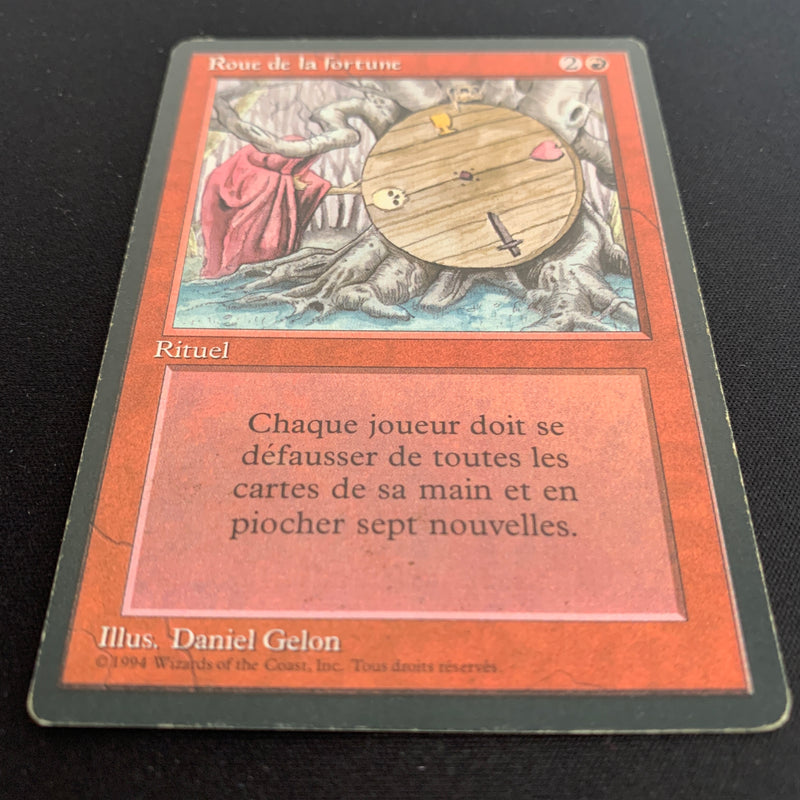 Wheel of Fortune - Foreign Black Bordered - French