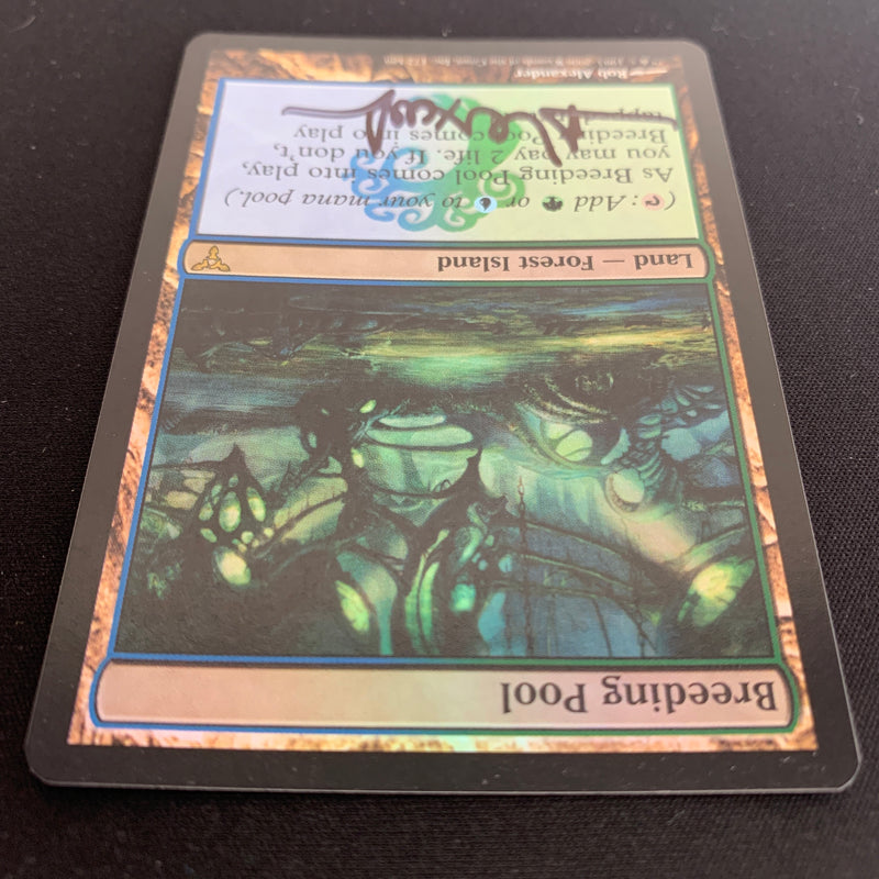 [FOIL] Breeding Pool - Dissension - GD, SIGNED