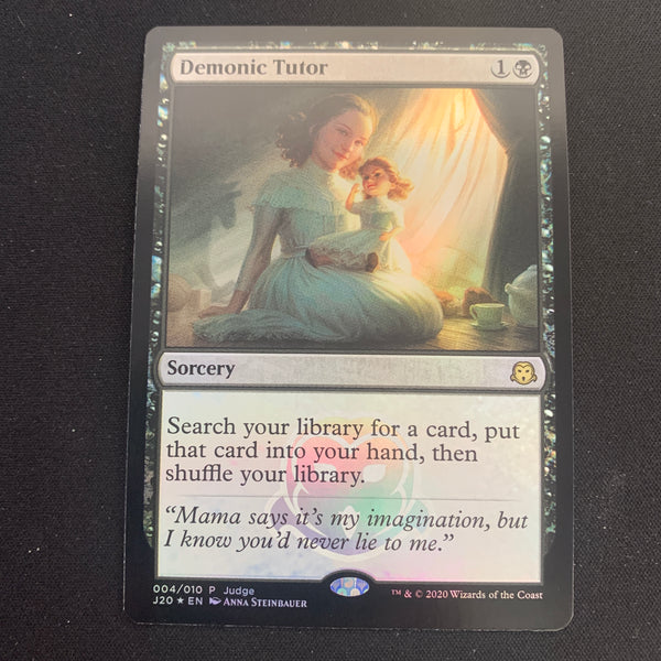 [FOIL] Demonic Tutor (J20) - Judge Rewards Promos - NM