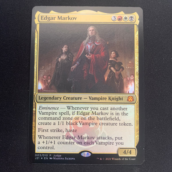 [FOIL] Edgar Markov - Judge Rewards Promos - NM