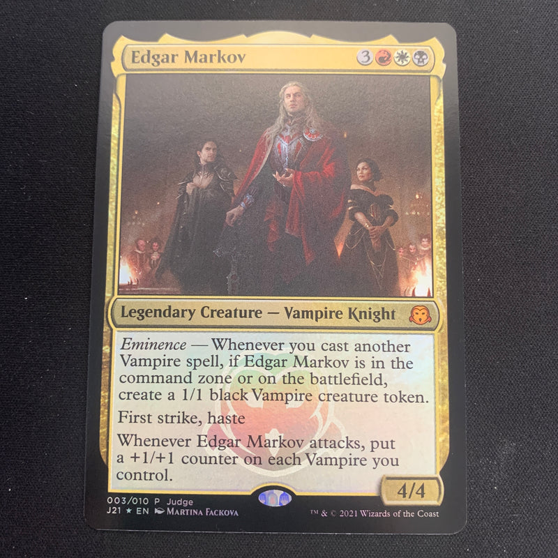 [FOIL] Edgar Markov - Judge Rewards Promos - NM