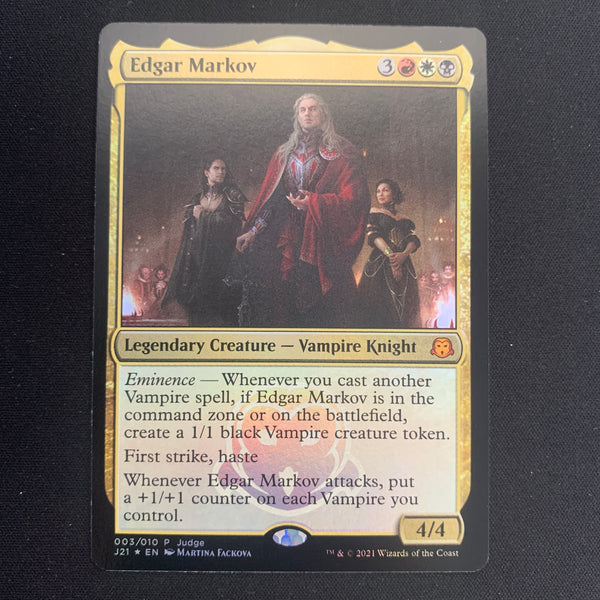 [FOIL] Edgar Markov - Judge Rewards Promos - NM