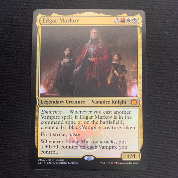 [FOIL] Edgar Markov - Judge Rewards Promos - NM