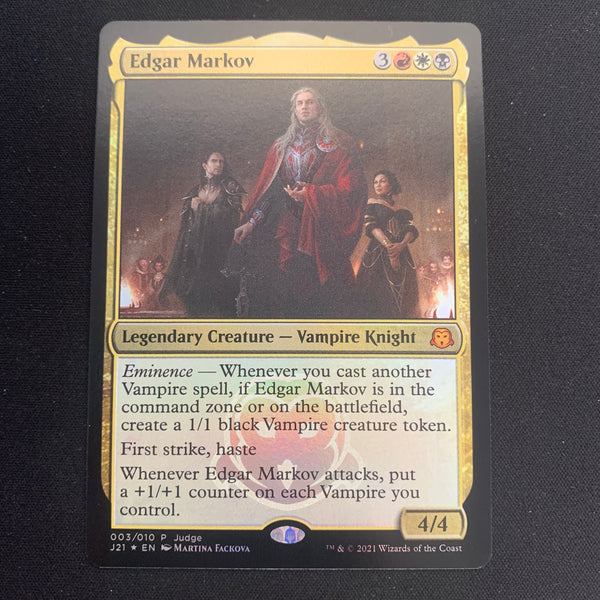 [FOIL] Edgar Markov - Judge Rewards Promos - NM