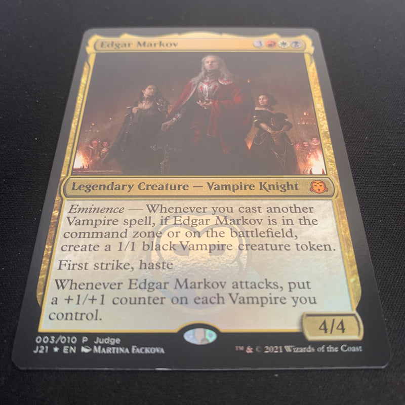 [FOIL] Edgar Markov - Judge Rewards Promos - NM