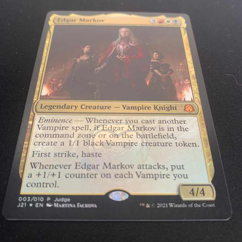 [FOIL] Edgar Markov - Judge Rewards Promos - EX