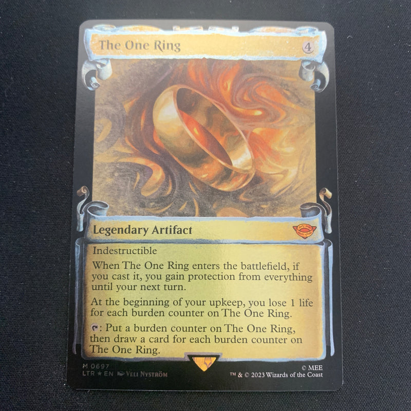 [FOIL] The One Ring - The Lord of the Rings: Tales of Middle-earth Holiday Release - NM