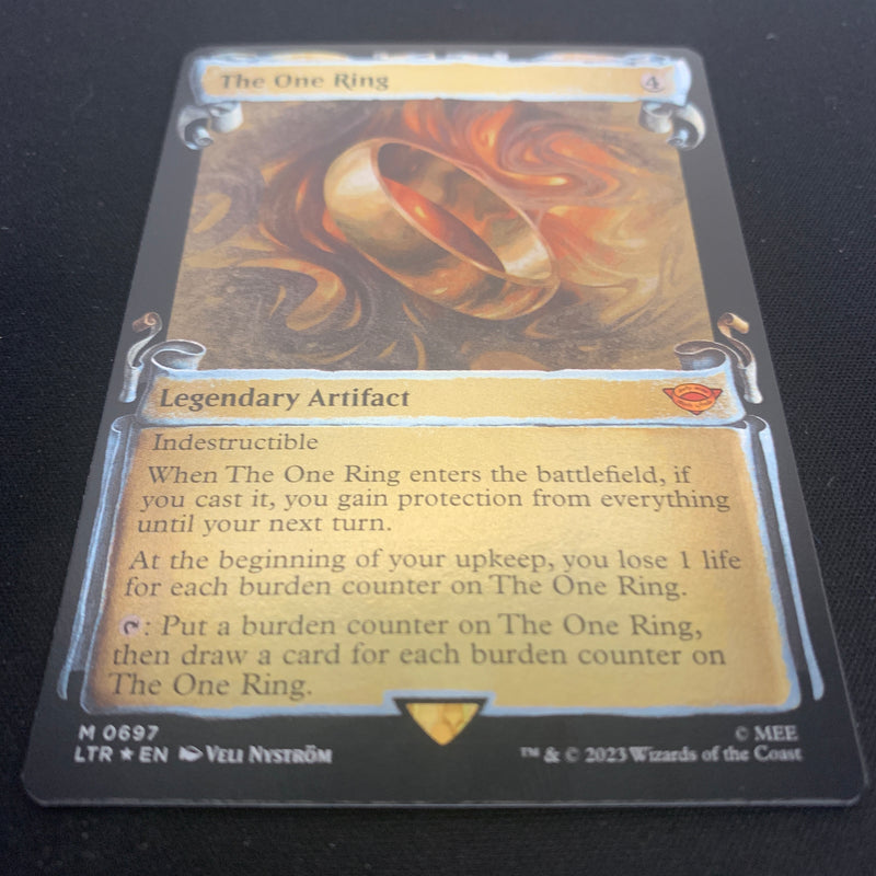 [FOIL] The One Ring - The Lord of the Rings: Tales of Middle-earth Holiday Release - NM