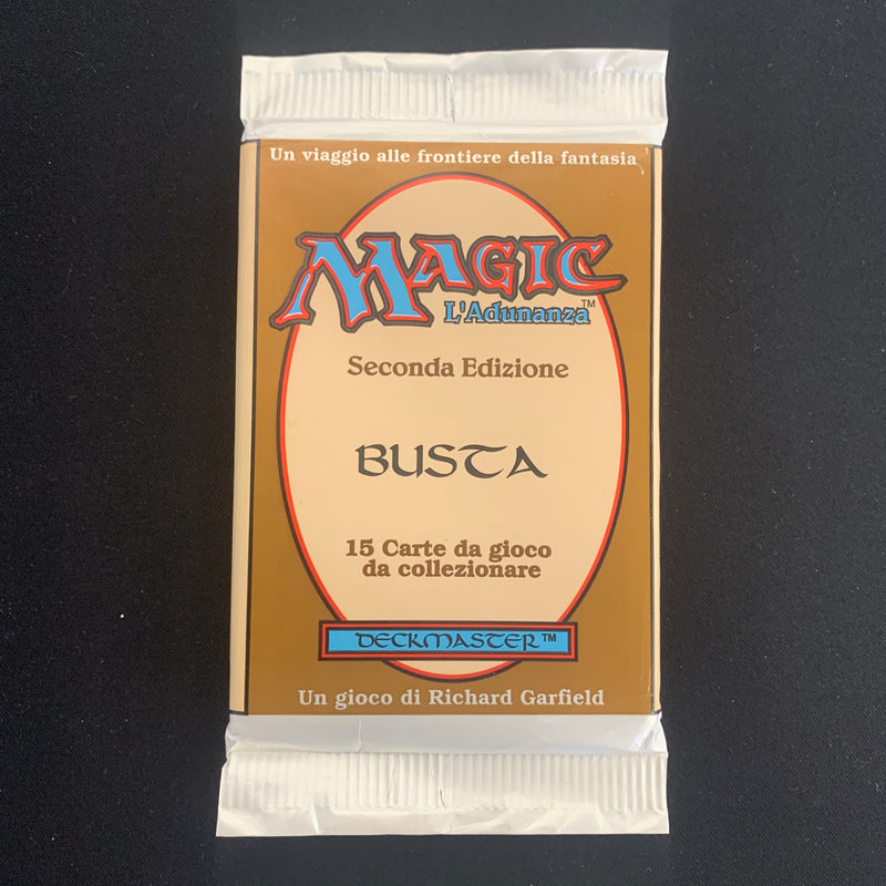 Booster - Foreign White Bordered - Italian