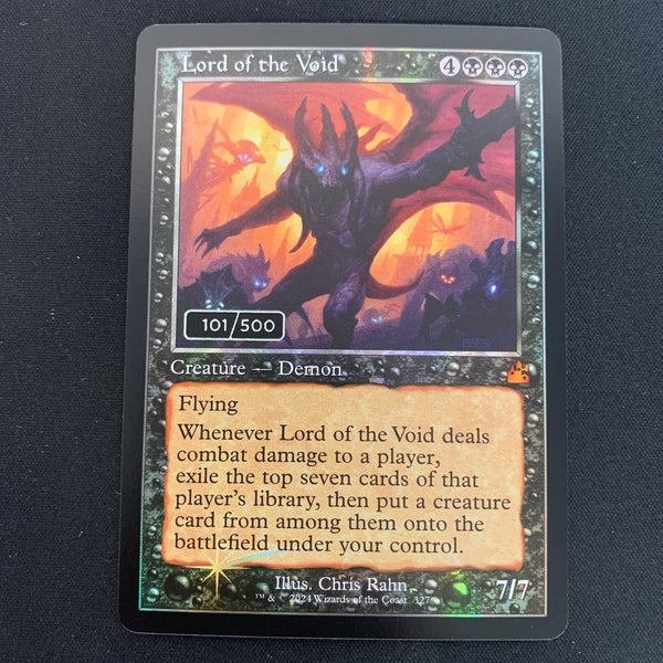 [FOIL] Lord of the Void (Serialized) - Ravnica Remastered: Extras - NM, 101/500