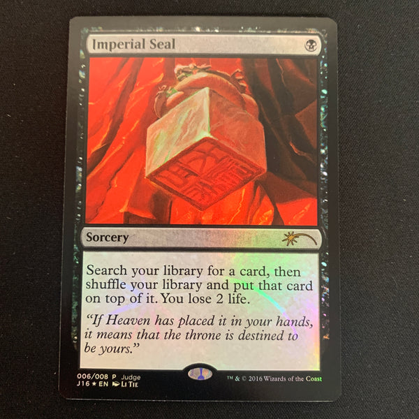 [FOIL] Imperial Seal - Judge Rewards Promos - NM