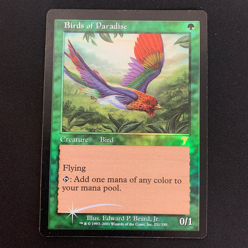 [FOIL] Birds of Paradise - Seventh Edition - GD