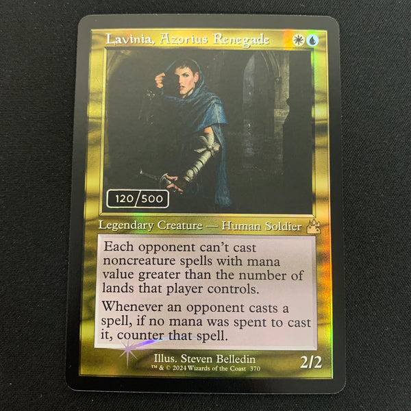 [FOIL] Lavinia, Azorius Renegade (Serialized) - Ravnica Remastered: Extras - NM, 120/500