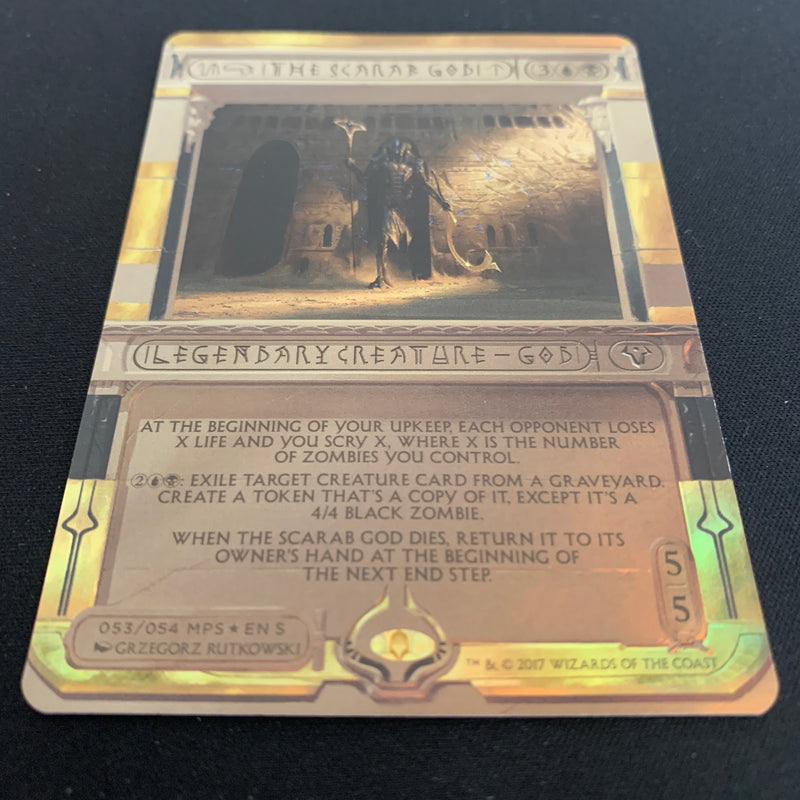 [FOIL] The Scarab God - Amonkhet Invocations - NM