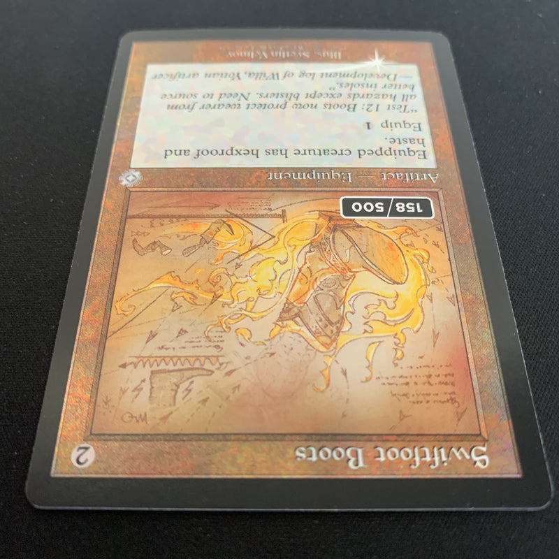 [FOIL] Swiftfoot Boots - Retro Frame Artifacts - NM, 158/500