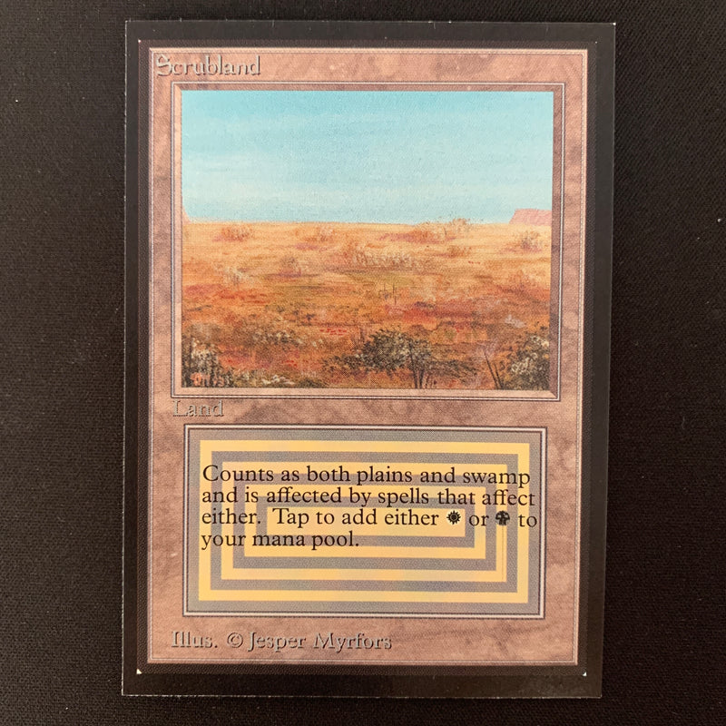 Scrubland - International Edition