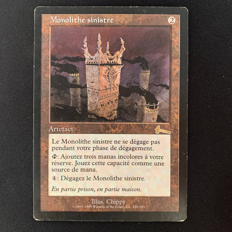 Grim Monolith - Urza's Legacy - French