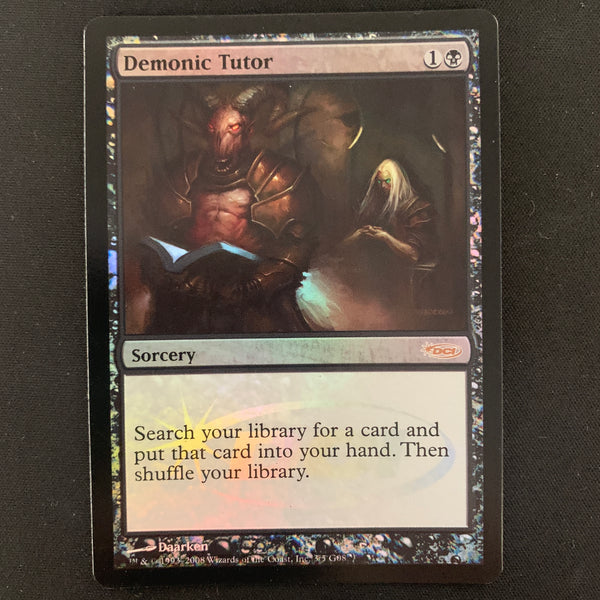 [FOIL] Demonic Tutor (J08) - Judge Rewards Promos - NM