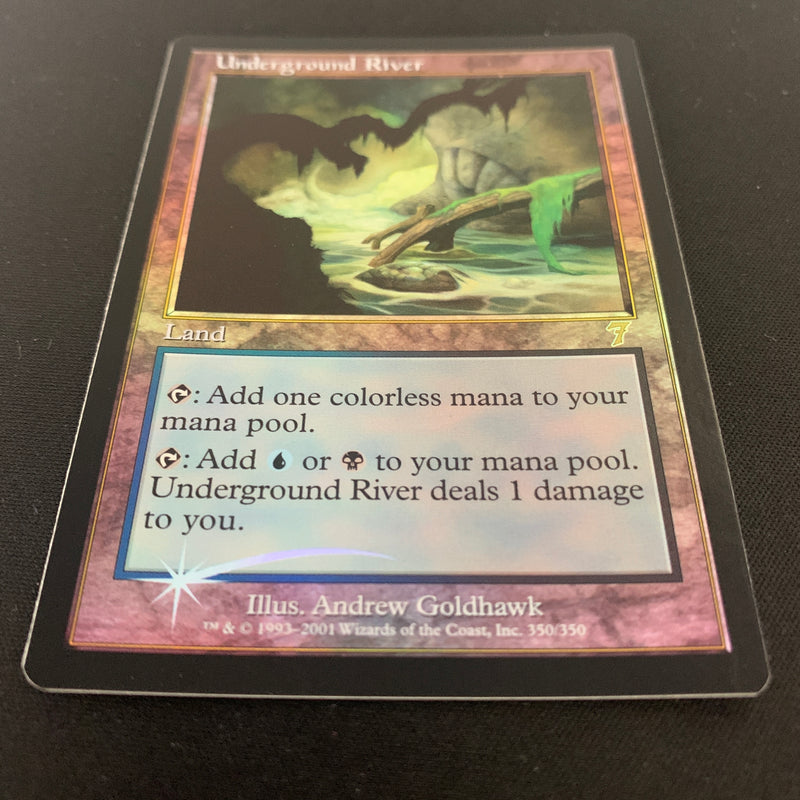 [FOIL] Underground River - Seventh Edition - NM