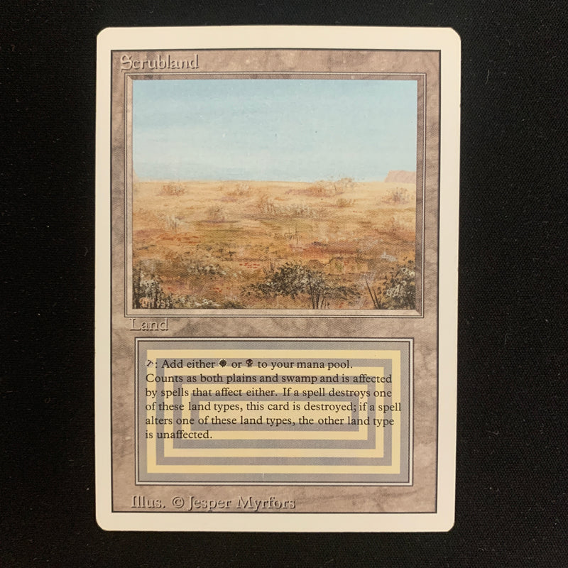 Scrubland - Revised