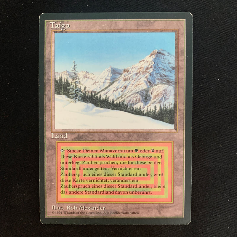 Taiga - Foreign Black Bordered - German