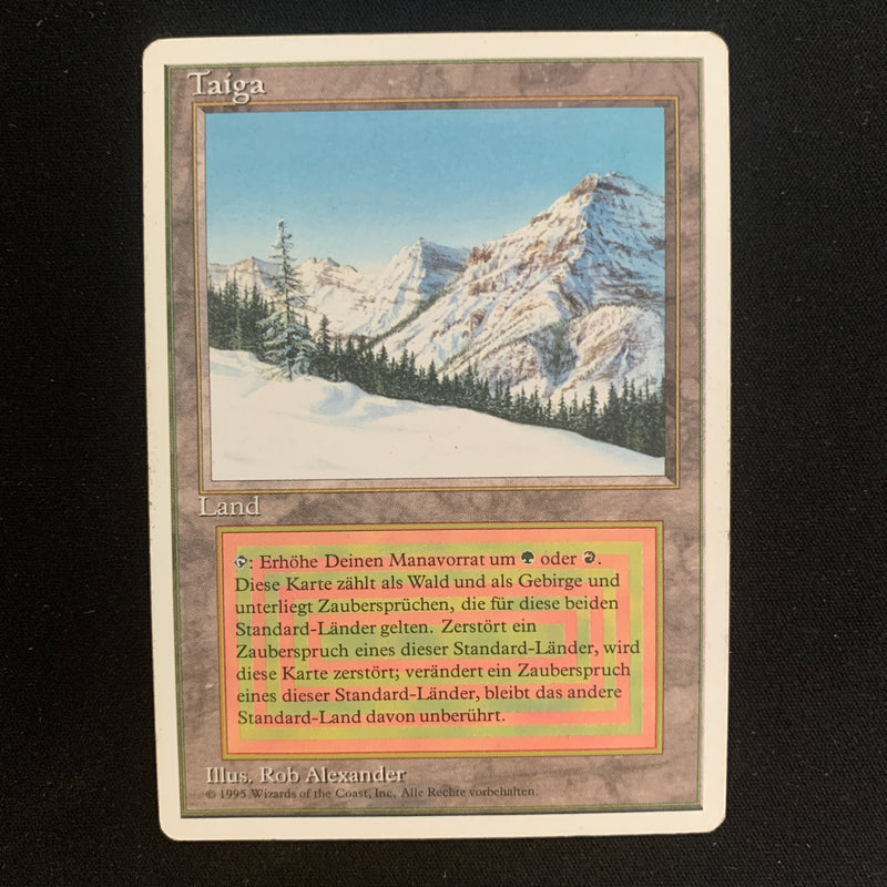 Taiga - Foreign White Bordered - German