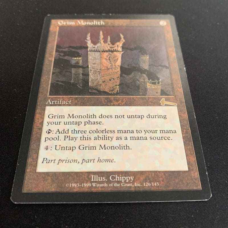 Grim Monolith - Urza's Legacy