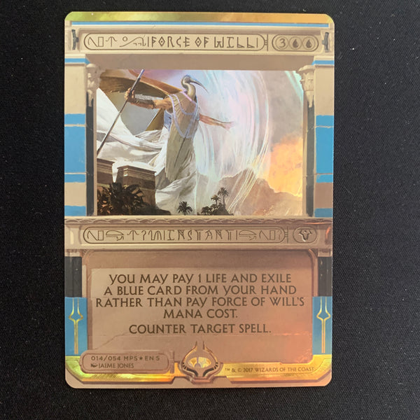 [FOIL] Force of Will - Amonkhet Invocations - NM