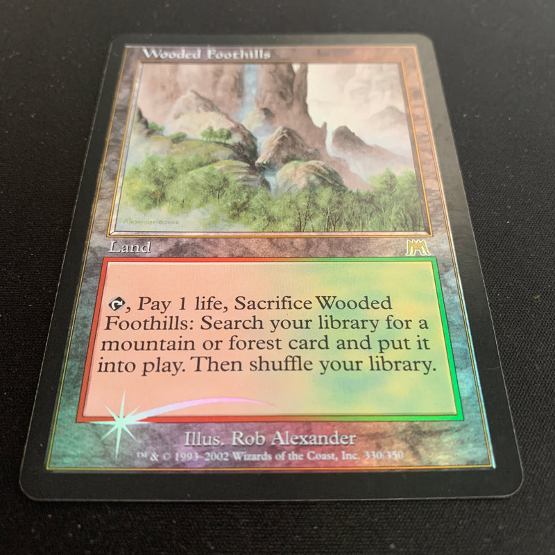 [FOIL] Wooded Foothills - Onslaught - GD