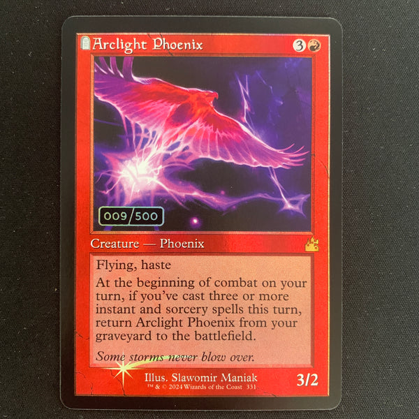 [FOIL] Arclight Phoenix (Serialized) - Ravnica Remastered: Extras - NM, 009/500