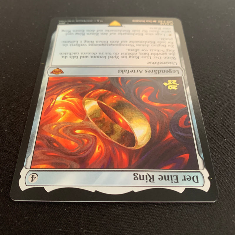 [FOIL] The One Ring (Pre-Release) - The Lord of the Rings: Tales of Middle-earth: Promos - NM