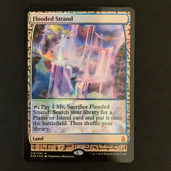 [FOIL] Flooded Strand - Zendikar Expeditions - EX