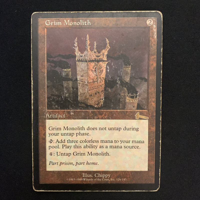 Grim Monolith - Urza's Legacy