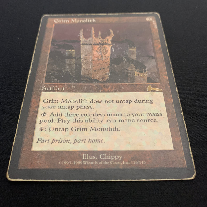 Grim Monolith - Urza's Legacy