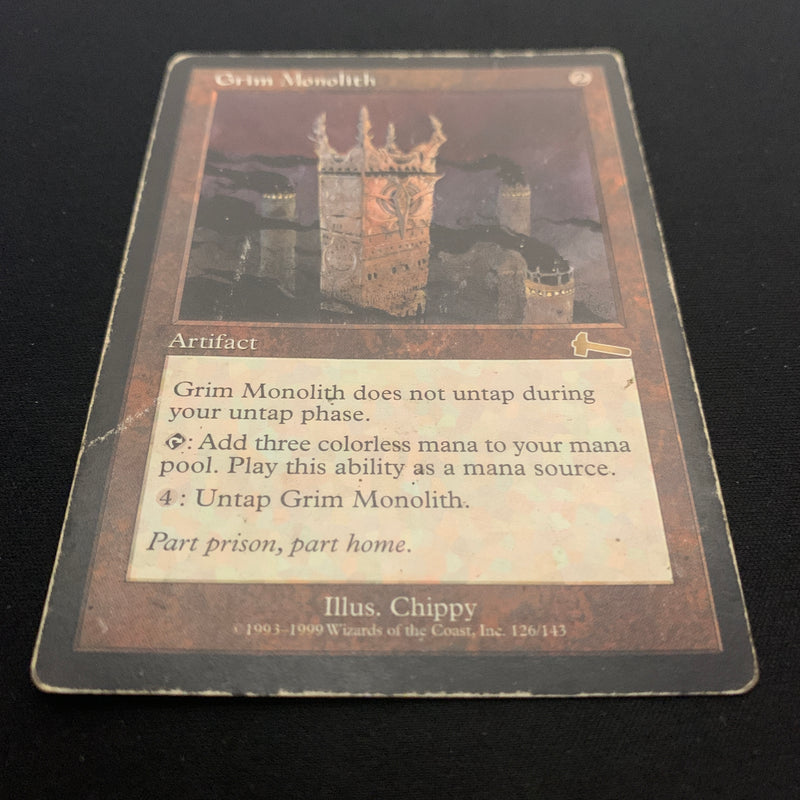 Grim Monolith - Urza's Legacy