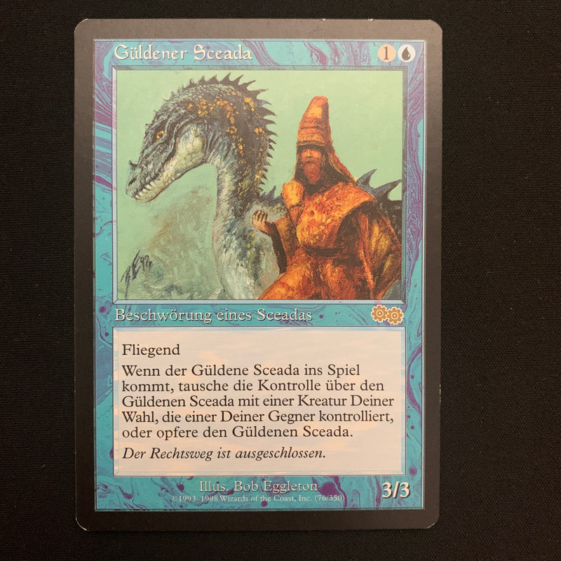 Gilded Drake - Urza's Saga - German