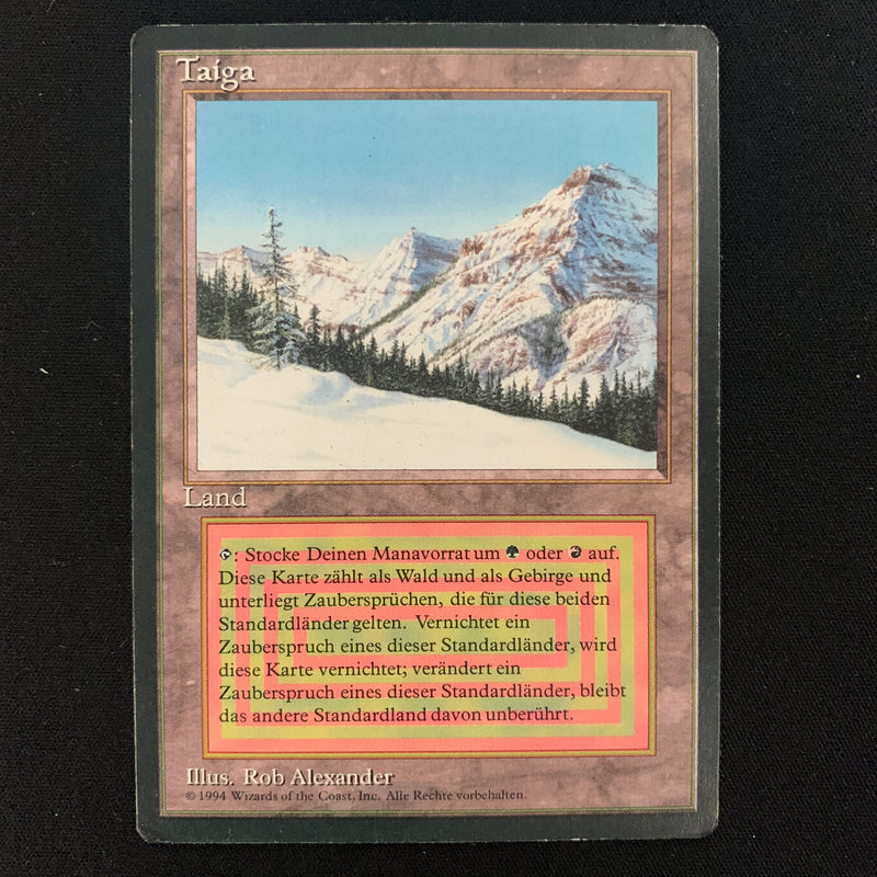 Taiga - Foreign Black Bordered - German