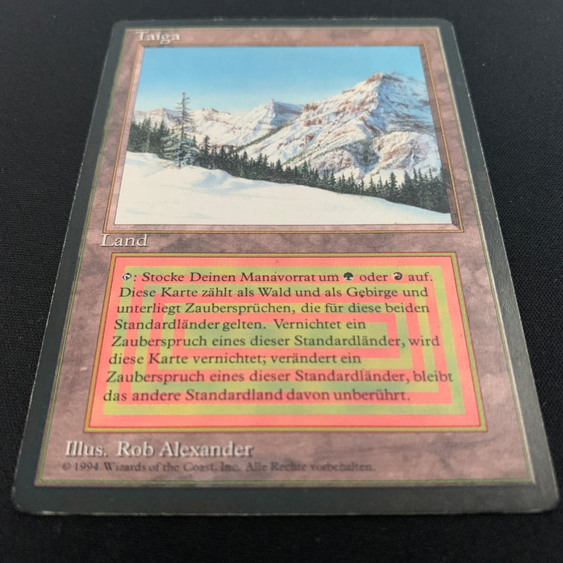 Taiga - Foreign Black Bordered - German