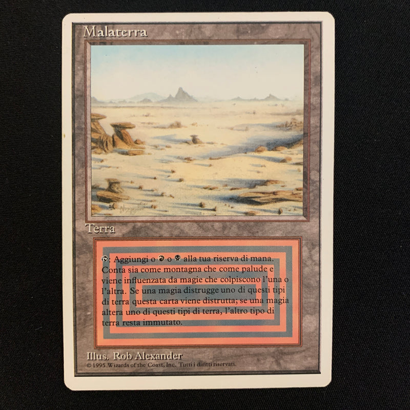 Badlands - Foreign White Bordered - Italian