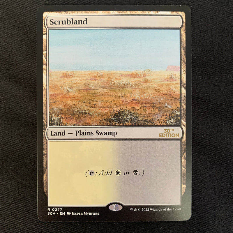 Scrubland (Modern Frame) - 30th Anniversary Edition