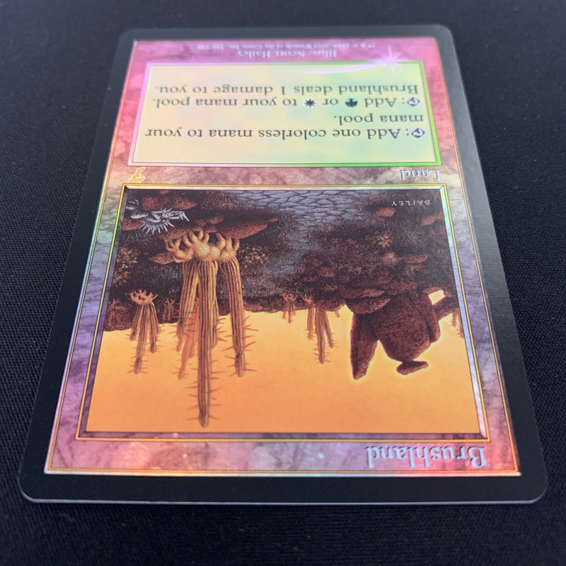 [FOIL] Brushland - Seventh Edition - NM