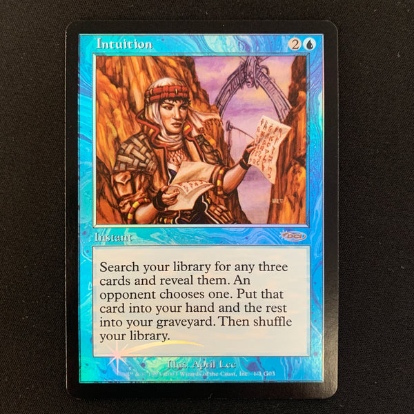 [FOIL] Intuition - Judge Rewards Promos - NM